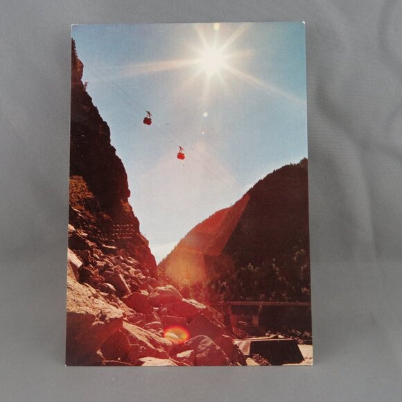 Vintage Postcard - Hell's Gate Air Tram Trans Canada Collection - Traveltime - Picture 1 of 4
